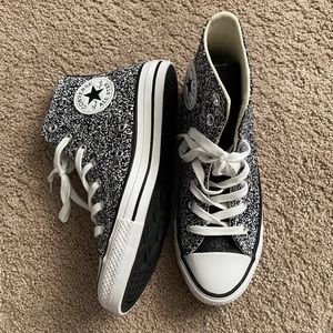 Glitter converse sneakers!